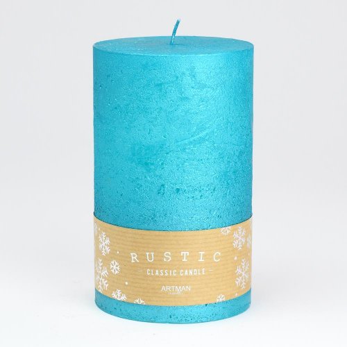 Rustic metalic val.9x15 tyrkys - Umelé kvety