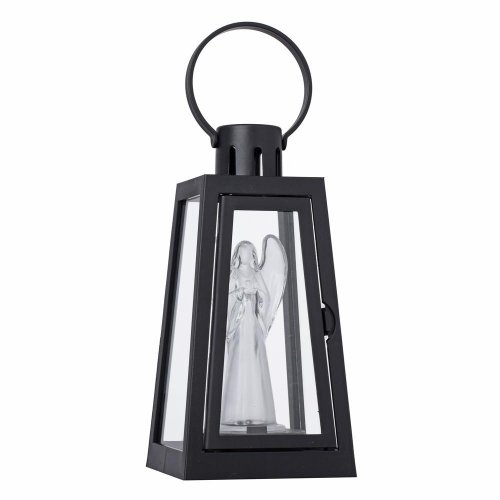 Led lucerna s anjelom čierna 16/22/lgs ang/čierna