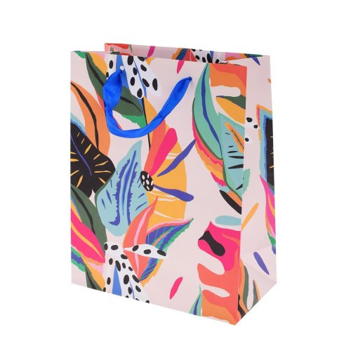Agb1024103 taška darč.20x25x10cm colorful exotic
