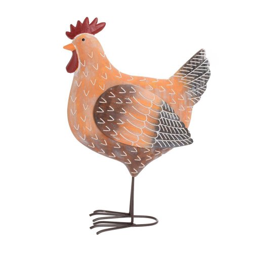 Sliepka hnedo-žltá drevo 29*20*9cm