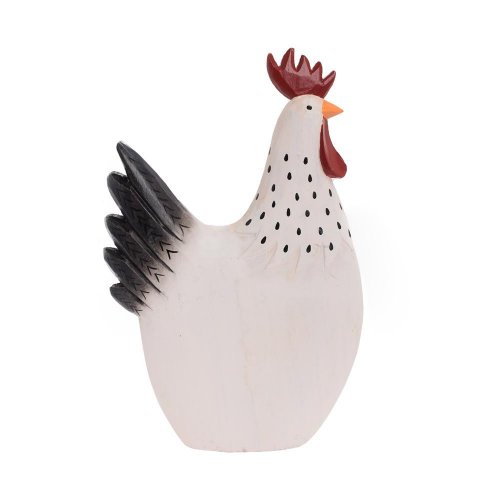 Sliepka bielo-čierna drevo 28*18*3,8cm