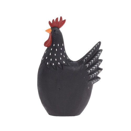 Sliepka čierna drevo 20,5*13,5*3,6cm - Veľkonočné ozdoby