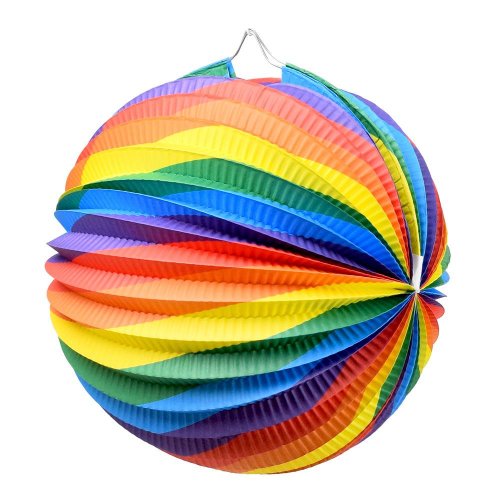 Lampion guľa 25cm - Jesenné dekorácie