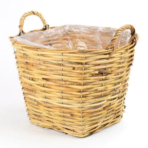 Gd6112.5 kôš prútie s uchom hranatý v.m 33x33x33cm