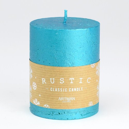 Rustic metalic val.7x9 tyrkys - Umelé kvety