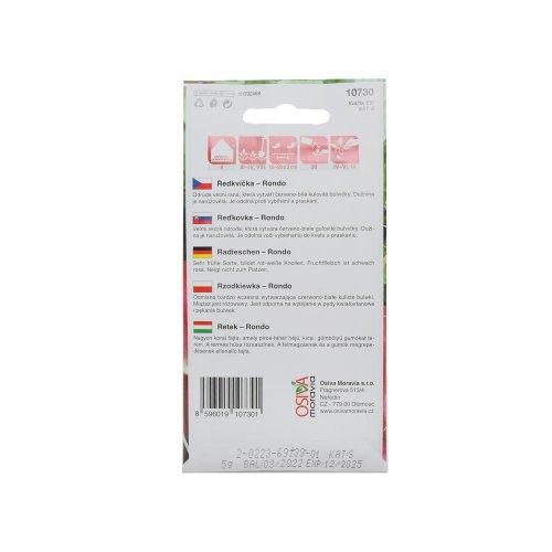 Reďkovka rondo 5g