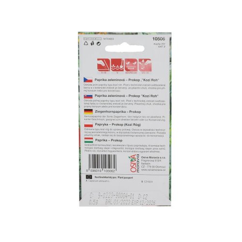 Paprika kozí roh prokop 0,5g pálivá