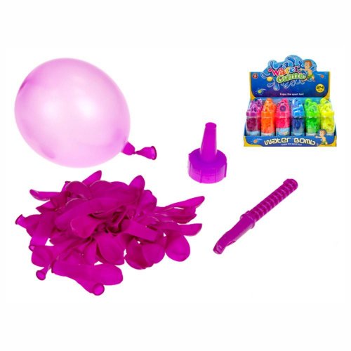 Vodné bomby s plničkou 60ks v tube