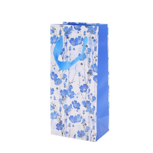 Agb1019621 taška darč.10x22x7cm flax plants