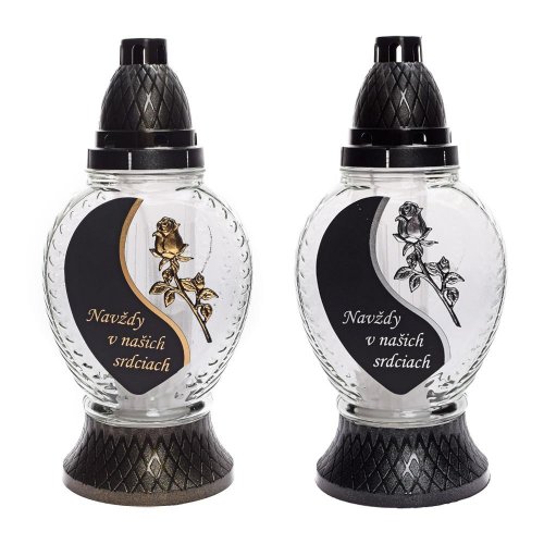 Zw-281 kah.sklo navždy v našich srdciach 45gr 27cm