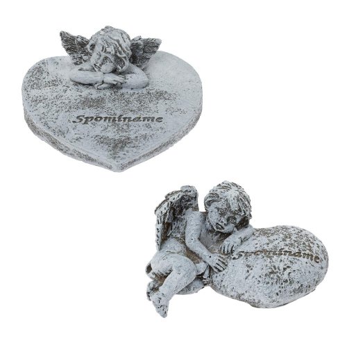 Anjel so srdcom poly mix2 8*7*4.5cm