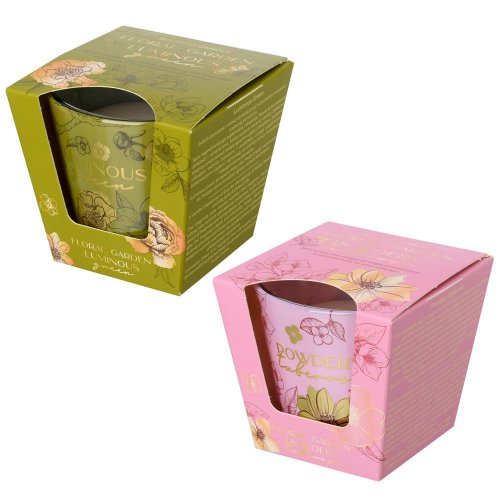 Voň.v skle floral garden 115gr