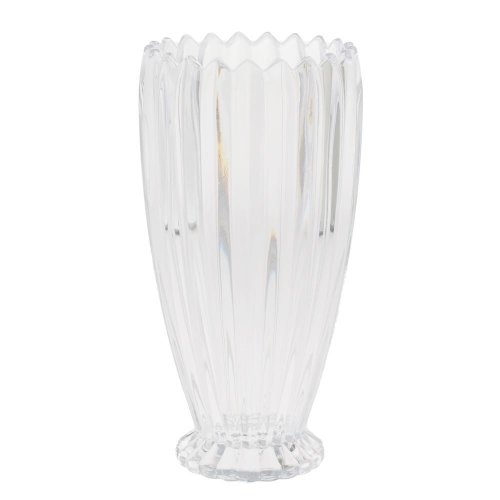Váza sklo číra