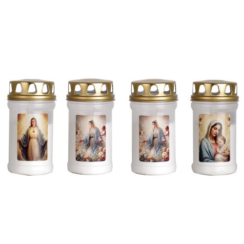 T-30l kah.plast s vrchn.panna mária biely 38hod. 140gr