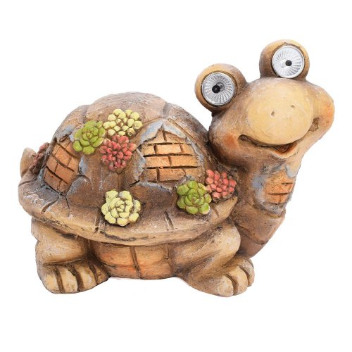 Korytnačka hnedá solar mgo 34,6*25,4*25,3cm