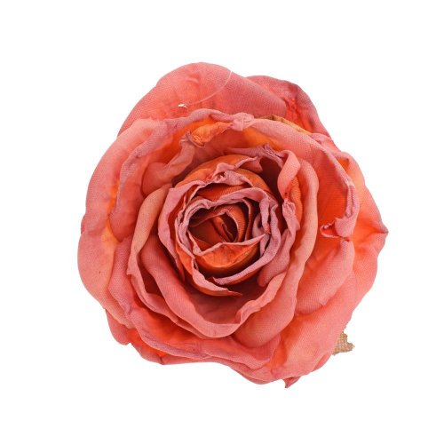 Hlava ruža oranžová 6cm