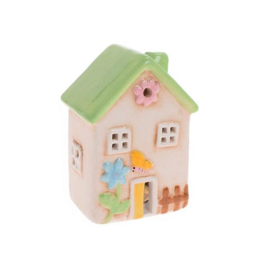 Domček led dolomit 7,1x5,2x9,7cm zelený