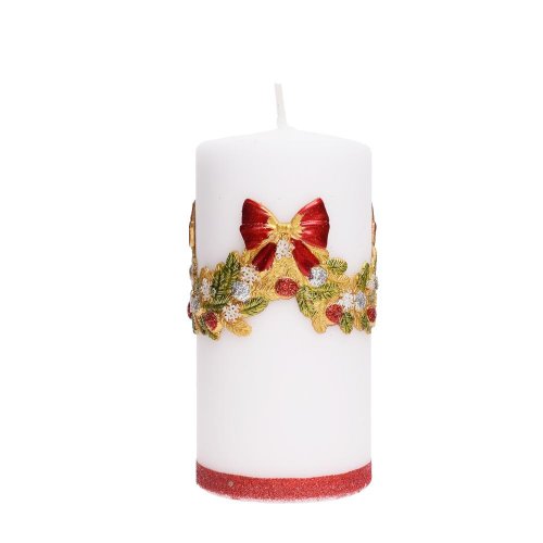 Girlanda aplikácia val.7x14 biely