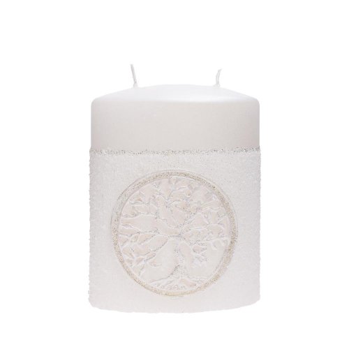 Drievko šťastia elipsa biela