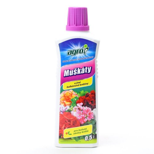 Agro pelargónie a balkónové kvety 0,5 l
