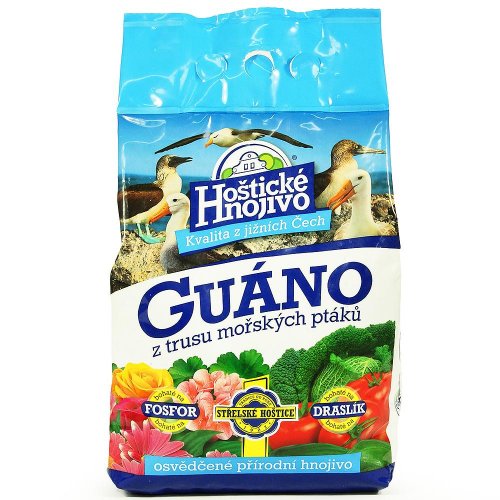 Hoštické guano granulované 2,5kg 6/k.