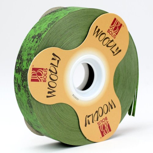 Stuha rotolo wood breza/zelená 24mmx100m *55449