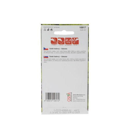 Šalát ľad.bakata celoročný 0,2g