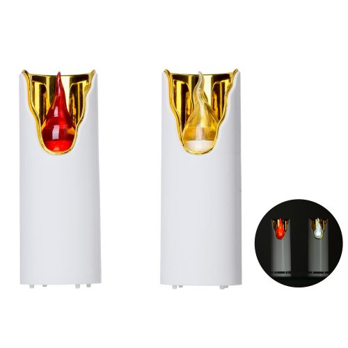 Svet.led dekor zlatý 2xr6 art.344,343 11cm