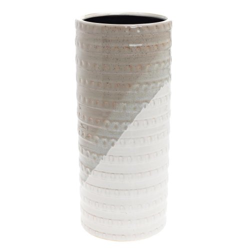 Obal trojfarebný keramika 14*14*33 hnedý