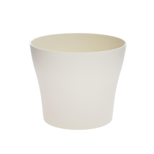 Obal tulipán mat biela 13xv11cm