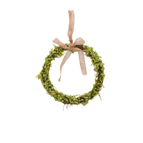 Záves veniec zel-žlt rat 22*4*22cm