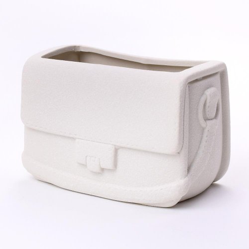 Obal ker. kabelka biela 15.6*8.5*9.5