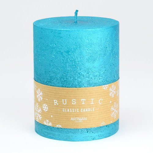 Rustic metalic val.9x11,5 tyrkys