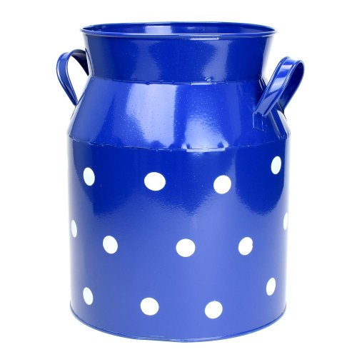 Obal konva veľká kov modrá veľké bodky v:26,5x18cm super cena