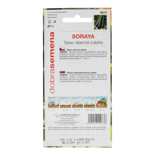 Tekvica cuk. zel.soraya 1,5g