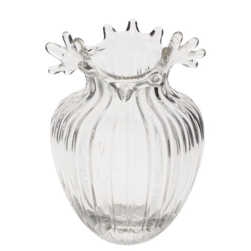 Váza sklo číra 18*27.5 - Vianočné dekorácie
