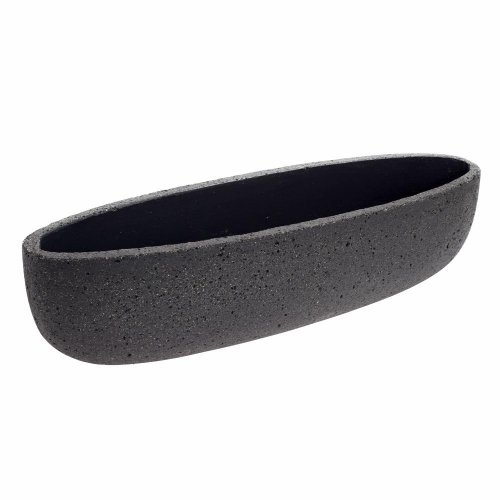 Kv-34 obal umelý kameň oval čierna 86x32x28