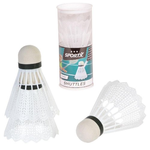 Sportx bedminton košik, 3 ks v tube - Umelé kvety