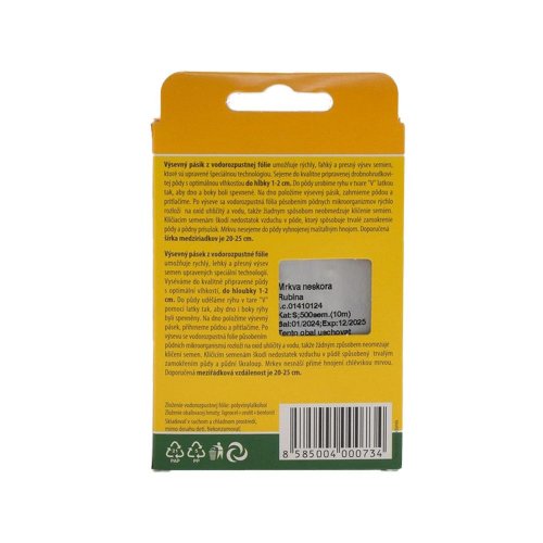 Vp10m mrkva nesk., rubina, 500sem. - Vianočné stromčeky