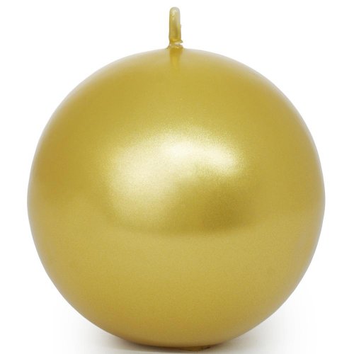 Guľa 60 met.hladká zlatá