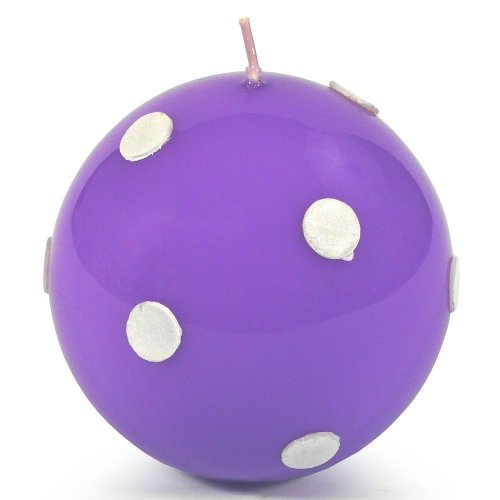 Bodky guľa 80 fialová