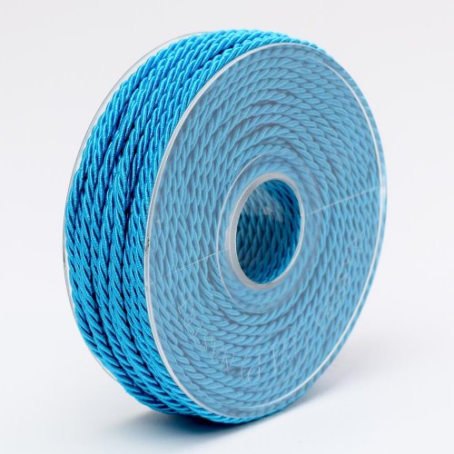 Šnúrka  2,5mmx30m tyrkysová