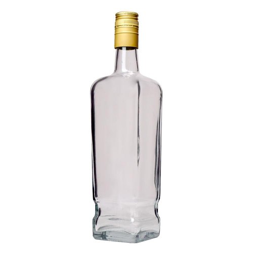 Fľaša 700ml s uzáverom - Umelé kvety