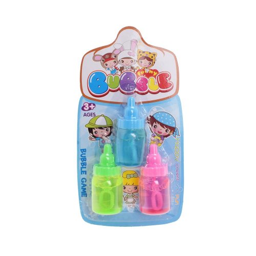 Bublifuk - detská fľaštička 3 ks
