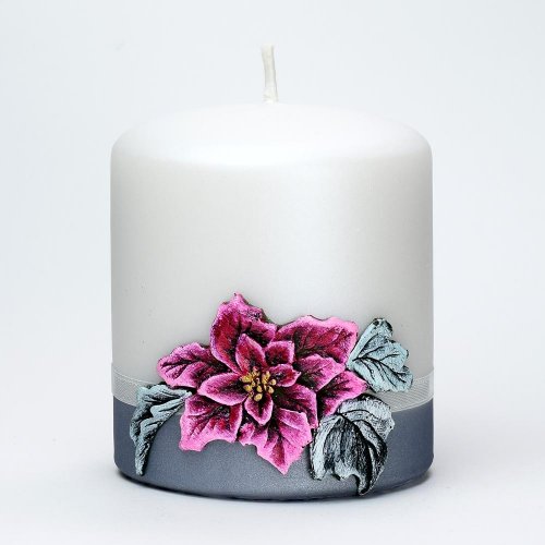 Hviezda betl.val.80/90 b-sivý - Jesenné dekorácie