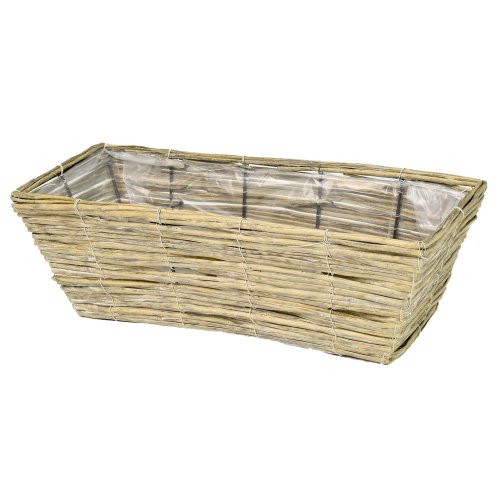 Obal prútie šedý 54x22x16cm - Jesenné dekorácie