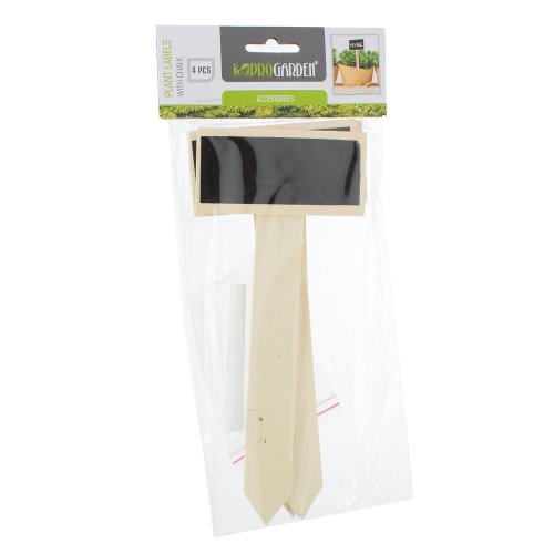 Štítok sada na rastlinu 4ks drevo cy8210030