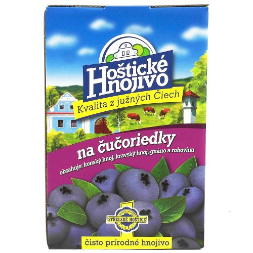 Hoštické hnojivo čučoriedky 1kg 12/k.
