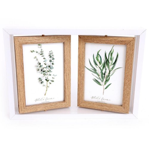 Fotorámik dvojitý otočný rám 4x6cm