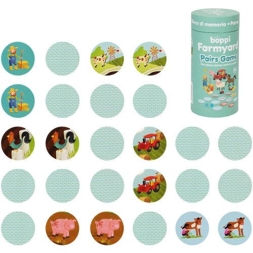 Pexeso boppi pairs game - farmyard pg002
